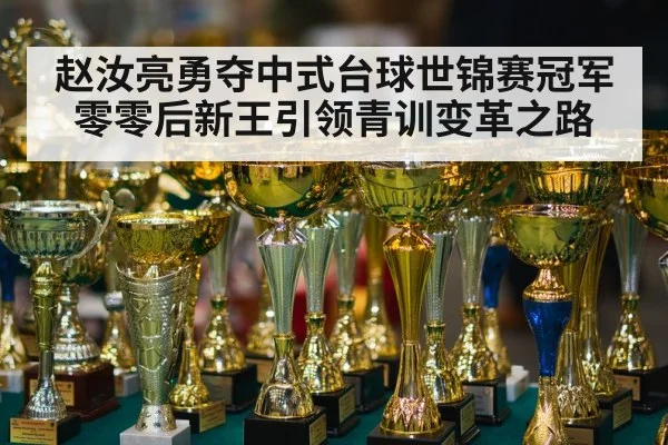 赵汝亮勇夺中式台球世锦赛冠军 零零后新王引领青训变革之路